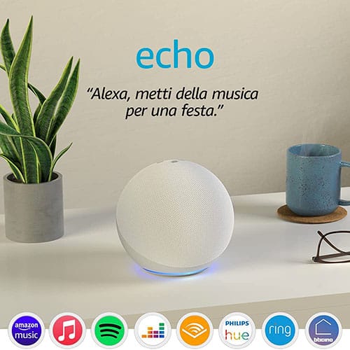 Amazon Echo - Quarta Generazione Alexa