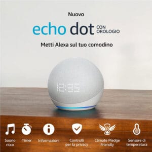 Amazon Echo - Quinta Generazione Alexa