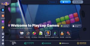 PlayZap homepage