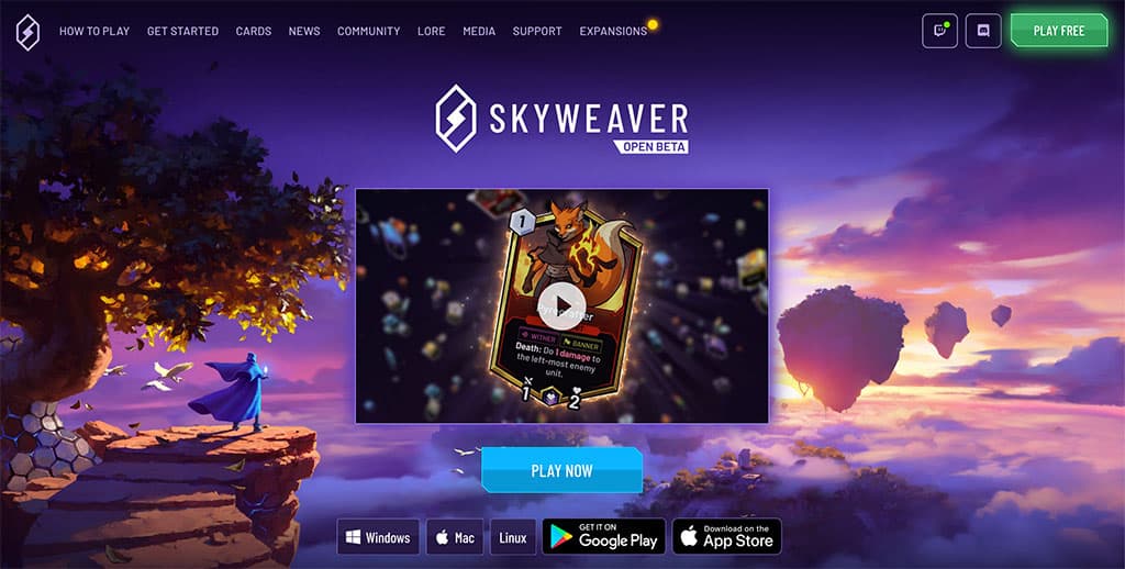 Skyweaver: migliori giochi PTE