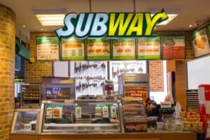 Subway restaurant