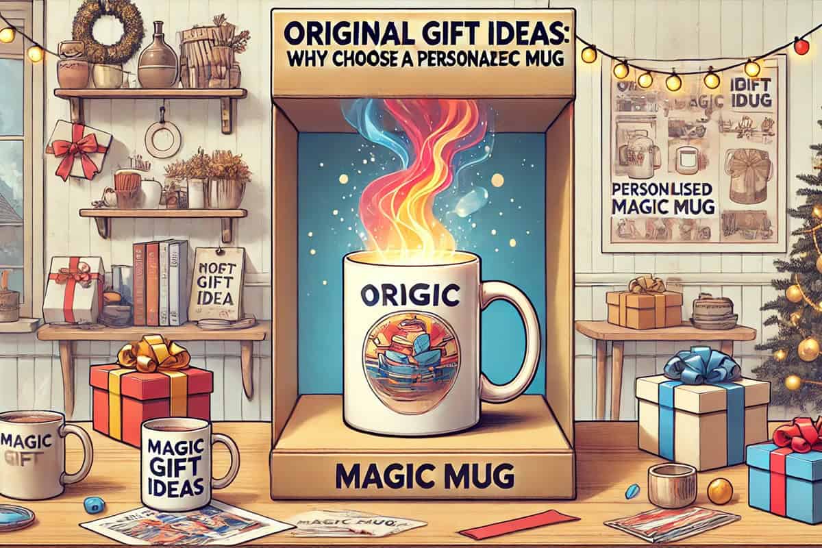 Idee regalo originali: tazza magica personalizzata
